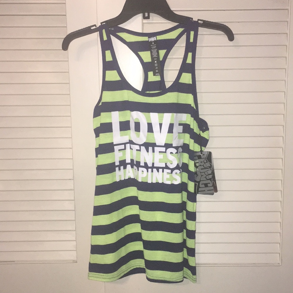 NWT Crunch Fitness Tank Top Size Medium